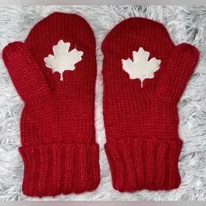 Authentic Vancouver Olympics 2010 Mittens. Size L/XL. Unisex