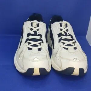 AVIA 141 Men's Pre-owned White And Blue Athletic Sneakers - Sz. 8 1/2