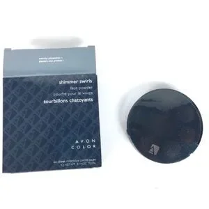 AVON Shimmer Swirls Face Powder Peachy Pleasures Blush Bronzer Contour