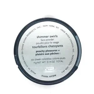 AVON Shimmer Swirls Face Powder Peachy Pleasures Blush Bronzer Contour