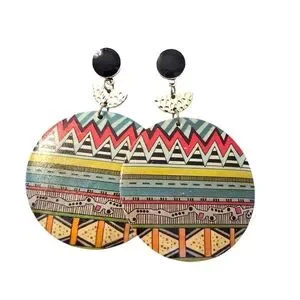 Aztec Handmade Earrings NWOT
