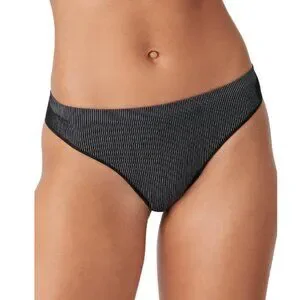 B.tempt'd By Wacoal Comfort Intended Rib Daywear Thong 979277 Size S 2022