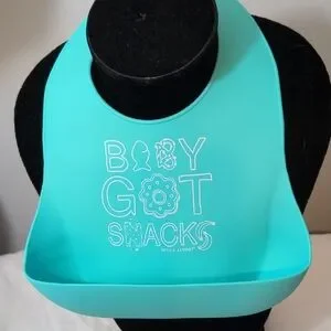 Baby Bib - Aqua