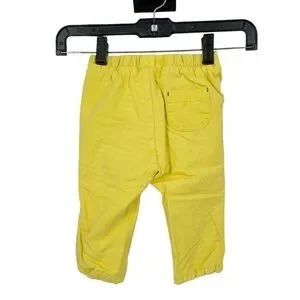 Baby Boden Yellow Cotton Pants