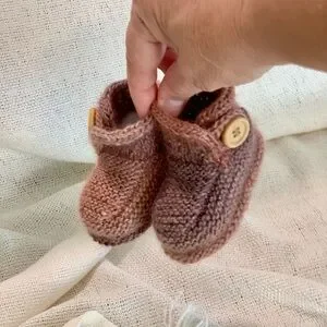 Baby Booties 0-3 Months Baby Shoes Newborn Socks Crib Shoes Infant Shoes