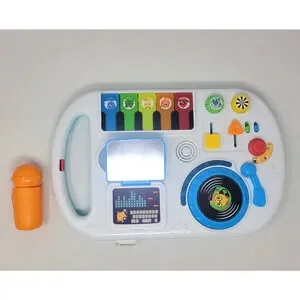 Baby Einstein DJ Turntable Keyboard Musical Toy Soundboard