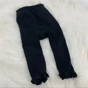 Baby Girl Knit Footless Tights - 6-18 Months
