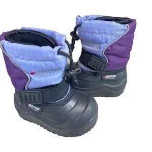 Baffin Mustang Insulated Winter Snow Boot Toddler 5 Rated -40F Purple HTF