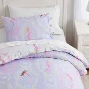 Bailey Mermaid Organic Reversible Sham - PBK