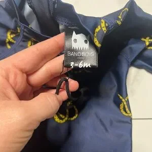 Bandboys Swim Baby Boy Romper NEW