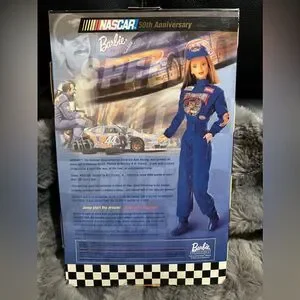 Barbie 50th Anniversary NASCAR NIB