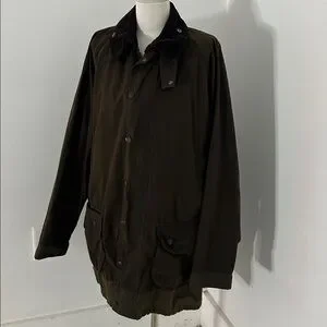 Barbour Classic Beuford Waxed Jacket Size L