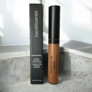 bareMinerals Original Liquid Mineral Concealer 0.2 fl oz. DARK 5C New‎ In Box
