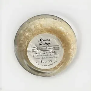 Bath And Body Works Aromatherapy Purifying Bath Salts Blue Lavendar Palmarosa