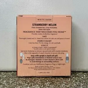 Bath And Body Works Wallflowers Strawberry Melon 2 Pack Refills NWT