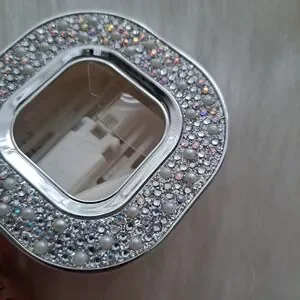 Bath & Body Works Vent Or Visor Clio Car Fragrance Holder Sparkly Pearls & Gems