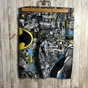 Batman Graphic Swim Trunks