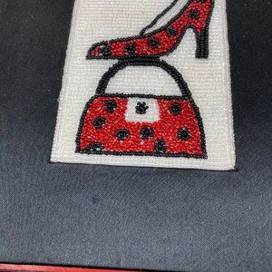 Beaded Purse & Shoe Fashion Design Journal & Pen