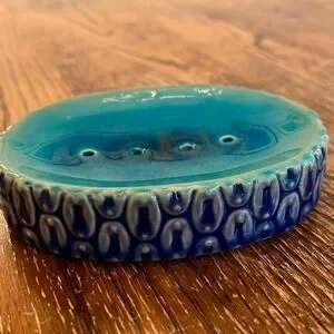 BEAUTIFUL BOHO WORLD MARKET SOAP DISH TRAY