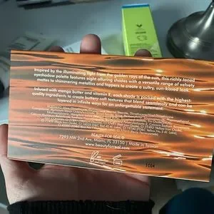 BEAUTY FOR REAL Golden Hour Mango Butter Eyeshadow Palette
