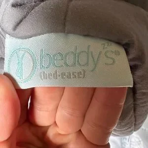 BEDDY’S Gray Queen All In One Bed In A Bag System Zipper Set Dorms RVS Bunks EUC