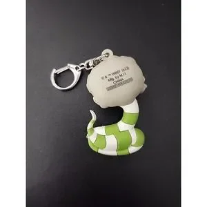 Beetlejuice Blind Bag Keychain SANDWORM Figural Bag Clip RARE Figure