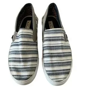 Ben Sherman Shoes Men’s Size 12 Bradford Multi Striped Slip On Loafers Shoes
