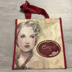 Besame Cosmetics Classic Shopping Reusable Tote Bag Limited Edition 2017