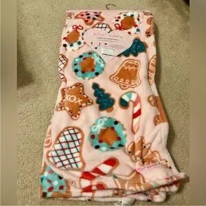Betsey Johnson Christmas Blanket/Throw