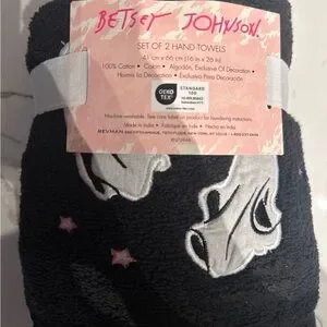 Betsey Johnson Ghost Towels