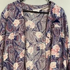 Betsy's Things Floral Cardigan - Size 9/10