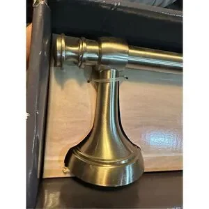 Better Homes & Gardens Safford Satin Nickel Finish Towel Bar Rack with Hardware