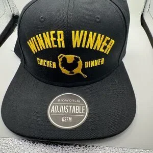 Bioworld Black Cap with Bold Design