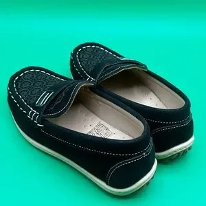 Black And White Loafers