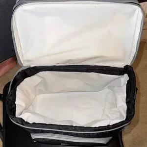 Black Collapsible Cooler NEW Adjustable Strap