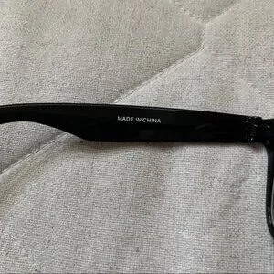 Black Frame Costume Glasses