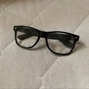 Black Frame Costume Glasses