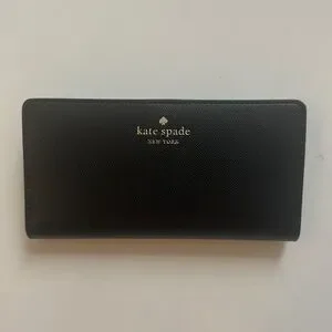 Black - Kate Spade ♠️ Madison Large Slimbfold Wallet