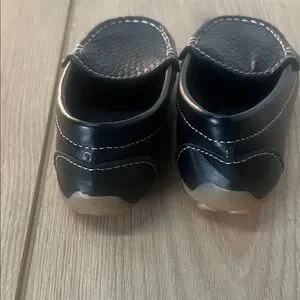 Black Loafers With White Stitching