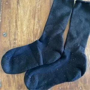 Black Men's Walking/ Hiking Socks Size L