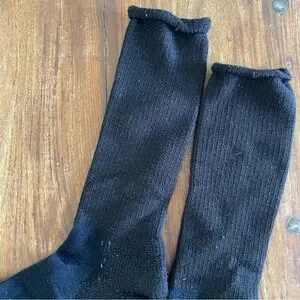 Black Men's Walking/ Hiking Socks Size L