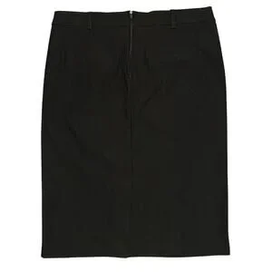 Black Skirt By Color Swatch For The Office Size 1X