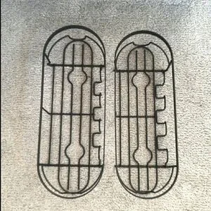 Black Stainless Steel Shower Caddy Rust Proof New In The Box - 2pc