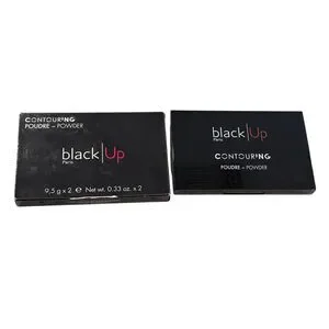Black Up Paris Contouring Powder 9.5g X 2/0.33 Oz X 2 CONTPDR 02 New