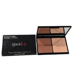 Black Up Paris Contouring Powder 9.5g x 2/0.33 oz x 2 CONTPDR 02 New