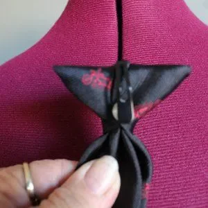Black With Motorcycles Youth Clip-On Necktie 17" Length