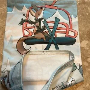 Blackstrap Kids Blue Skiing Snowboarding Fox Neck Gaiter Like New Face Mask