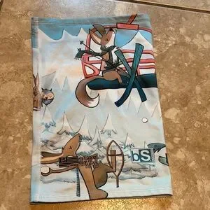 Blackstrap Kids Blue Skiing snowboarding Fox Neck Gaiter Like new face mask