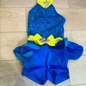 Blue and Yellow Kids Costume