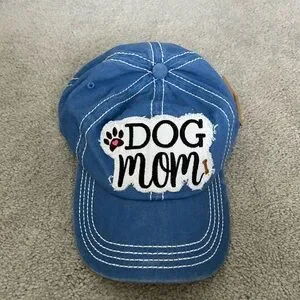 Blue Dog Mom Cap